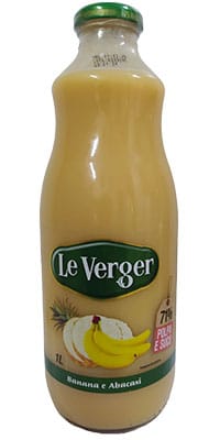 Suco de Banana e Abacaxi 1 Litro - LeVerger