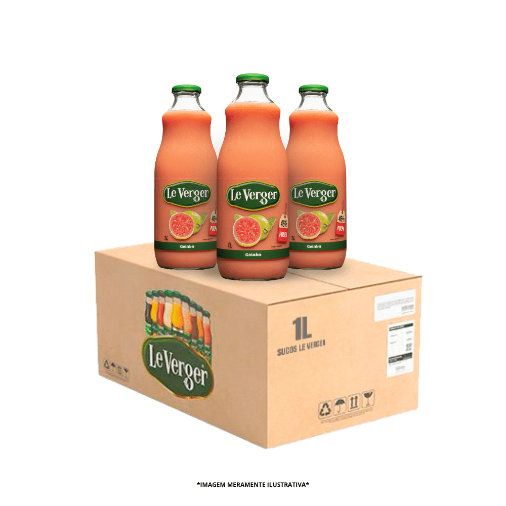 Caixa de Suco de Goiaba 1L