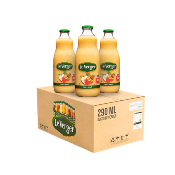 Caixa de Suco de Caju e Maçã 1L